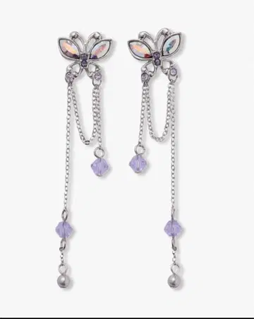 ANNA SUI 나비 크리스탈 귀걸이 새상품급