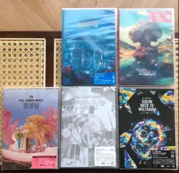 Mrs. GREEN APPLE 일반ver Blu-Ray 5작품
