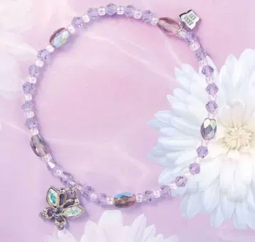 ANNA SUI 나비 참 크리스탈 팔찌 새상품급