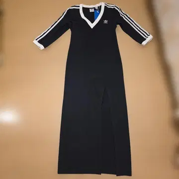 adidas 블랙 롱 원피스