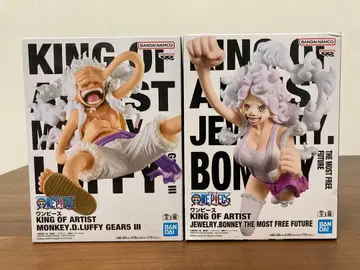 원피스 KING OF ARTIST 루피 & 보니 피규어 2종 세트