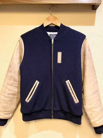 motive 바시티 자켓 네이비 사이즈 M