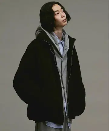 soerte 몬스터 볼륨 보아 자켓 블랙 S 실측치수 M~L 상당