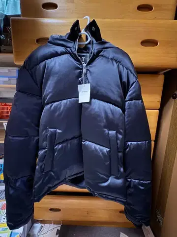 RT EG 블랙 다운 자켓 M