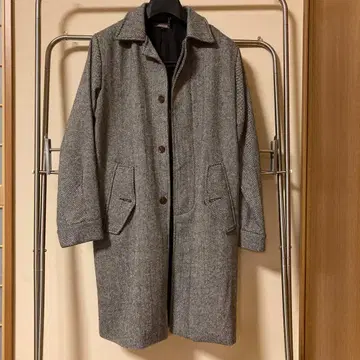 OAKLAND 체스터 코트 M 차콜 그레이