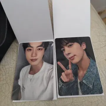 BTS RUNSEOKJIN 구매 혜택 트레이딩 카드 2종 세트