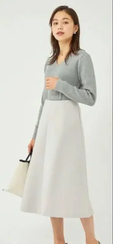 새상품 green label relaxing 플레어 스커트