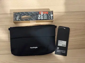 [ 새상품 ] topologie 블랙 사코슈 스트랩 포함