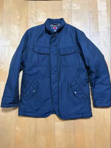 아쿠아 스큐텀 네이비 아우터 자켓