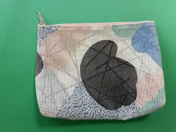 트리코테 메쉬 파우치