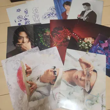 도모토 츠요시 클리어 파일 13장 세트