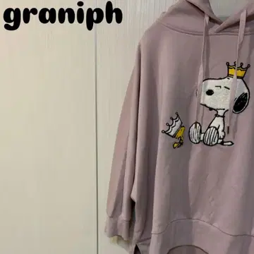 graniph 스누피 후드티