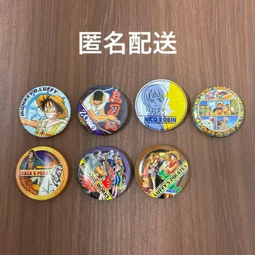 [ ONE PIECE ] 캔뱃지 7개 세트 알라바스타 편