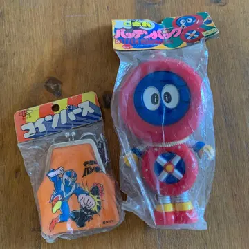 쇼와 레트로 근육맨 지우개 지갑