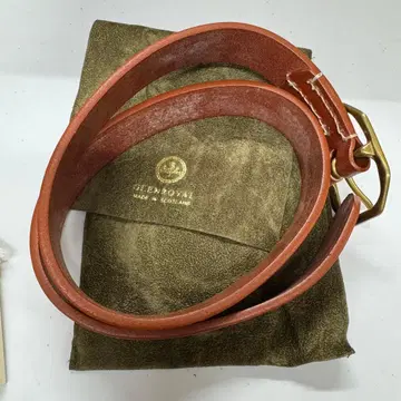 Glenroyal 브라이들레더 벨트 Oxford Tan 사이즈 30