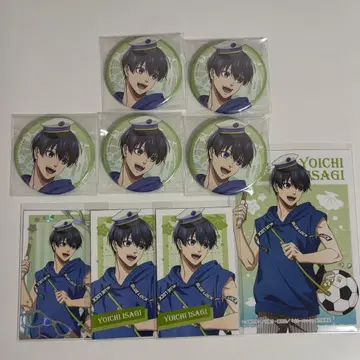 블루 록 테마파크 이사기 요이치 캔뱃지 트레이딩 카드 브로마이드