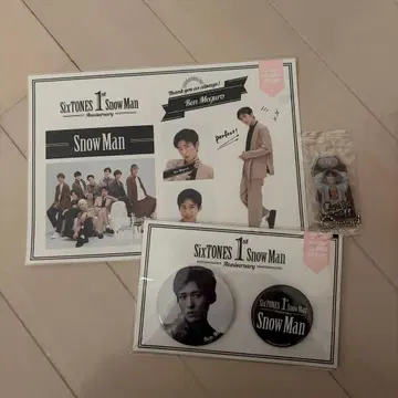 메구로 렌 Snow Man 1st Anniversary 세트