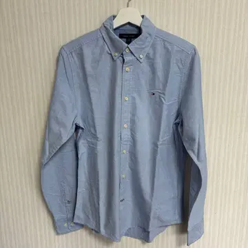 E5453 타미힐피거 버튼 다운 긴팔 셔츠 구제 의류