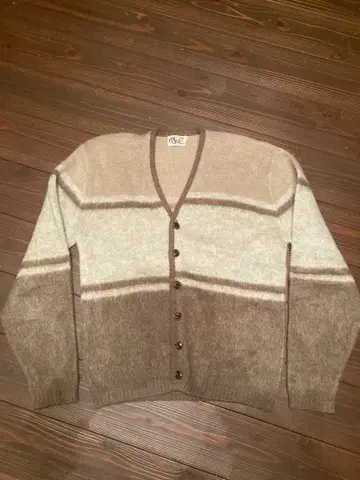 CAMPUS 모헤어 가디건 60s 70s mase in usa