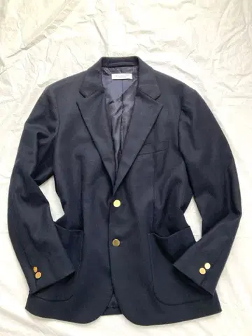 유나이티드 애로우즈 네이비 테일러드 자켓 골드 버튼 네이비 재킷