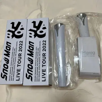 [새상품급] SnowMan 공식 응원봉 labo. Mania 4개 세트