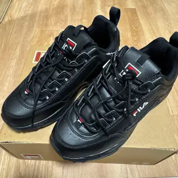 FILA 디스럽터 x 레이 트레이서 BLACK 남성용 여성용