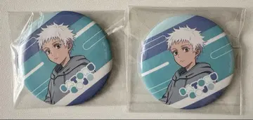 주술회전 점프 페스타 JF2025 유년기 고죠 사토루 캔뱃지