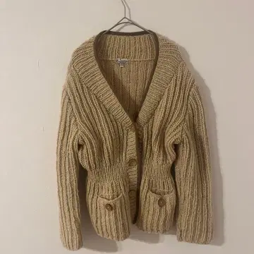 Peroto 베이지 가디건 S 사이즈