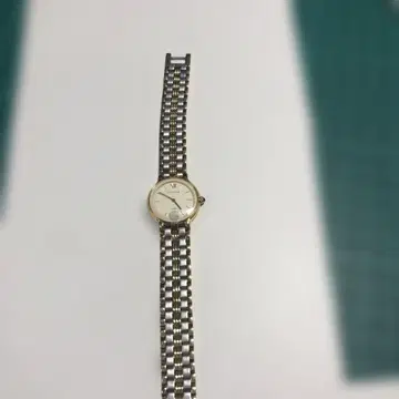 12848 배터리 방전 LOUIS FERAUD 쿼츠 손목시계 실버 골드