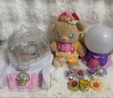 마법사 프리큐어 말하는 모후룬 레인보우 캐리지 마법의 수정