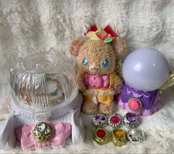 마법사 프리큐어 말하는 모후룬 레인보우 캐리지 마법의 수정