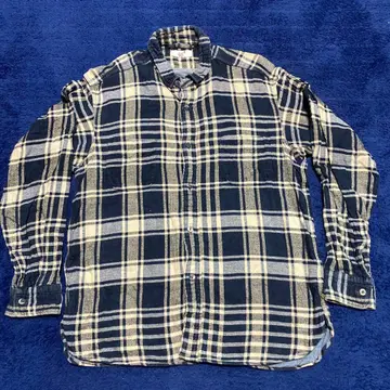 45R 네이비 나염 인디고 셔츠 사이즈 4