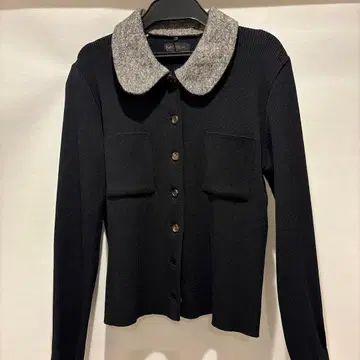 MOGA 블랙 가디건 긴팔