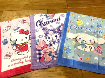 시마무라 캐릭터 타월 3장 세트