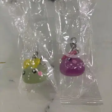 홋페짱 메지루시 액세서리 그린, 보라색