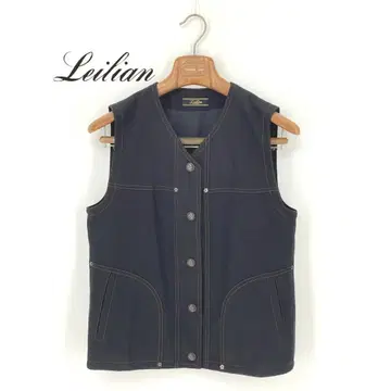 B0081/컨디션 최상 Leilian 레리안 폴리에스테르 장식 포함 멋짐