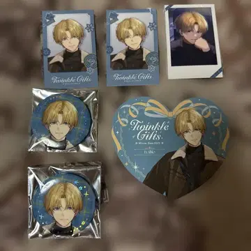 니지산지 Twinkle Gifts 엑스 알비오 폴라로이드, 캔뱃지 혜택