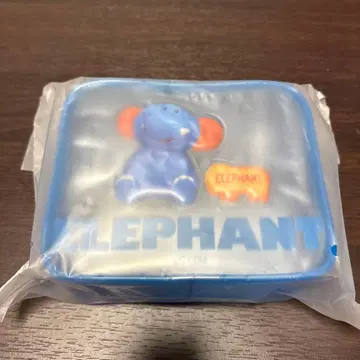 타베코 동물 THE MOVIE 코끼리군 클리어 파우치