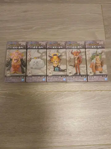 [미개봉 새상품] 원피스 월드 컬렉션 와노쿠니 오니가시마편 5체 세트