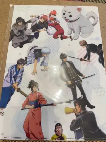 점프페스타 애니플렉스 클리어 파일 대추첨회 B상 은혼 2