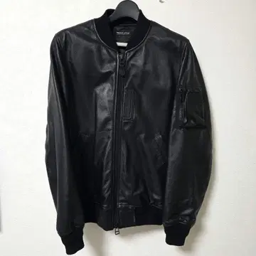 양가죽 MA-1 가죽 자켓 PINEAL JET LEATHER 일본 S