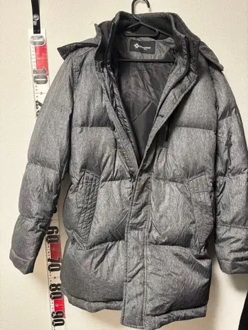 David Hicks 그레이 다운 자켓 M 후드 탈부착 가능