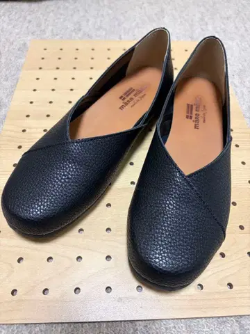 마레마레 V컷 컴포트 슈즈 L 블랙