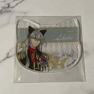 악마 집사와 검은 고양이 아크네코 난자타운 아크릴 코스터 시로