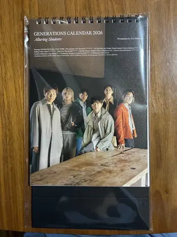 GENERATIONS 2026 탁상 달력