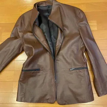 [ 새상품급 ] 양가죽 자켓 크리스마스