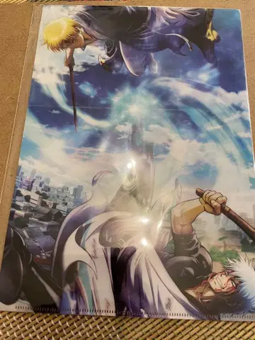 점페스 애니플렉스 클리어 파일 대추첨회 B상 금혼편 긴토키 긴토키