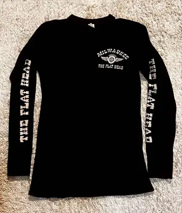 THE FLAT HEAD 플랫 헤드 써멀 와플 긴팔 티셔츠