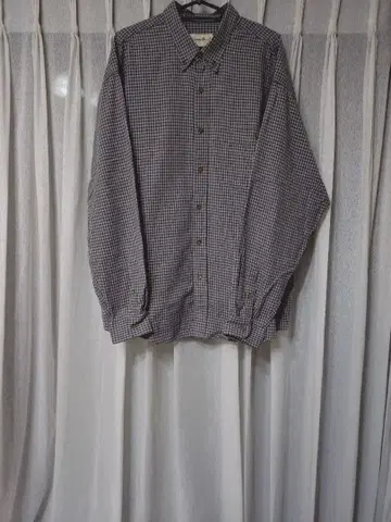 90s-00s EDDIE BAUER 에디 바우어 BD 체크 셔츠