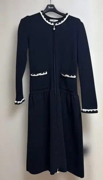 Rene 니트 긴팔 원피스 34